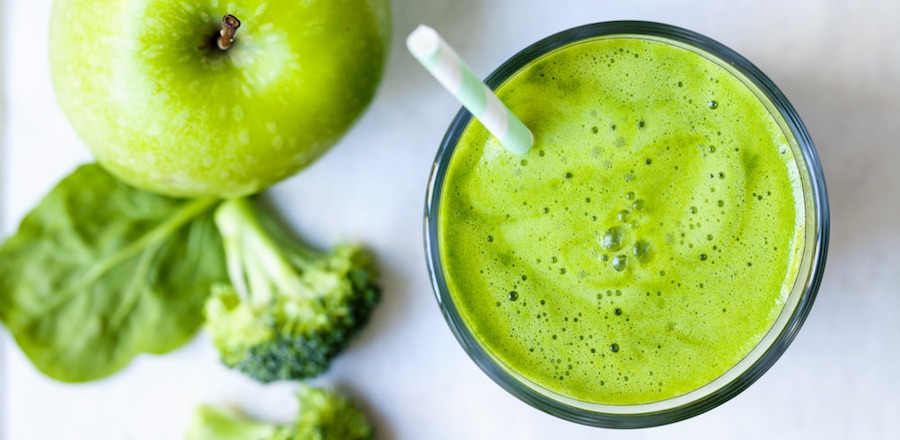 Green Broccoli & Apple Smoothie